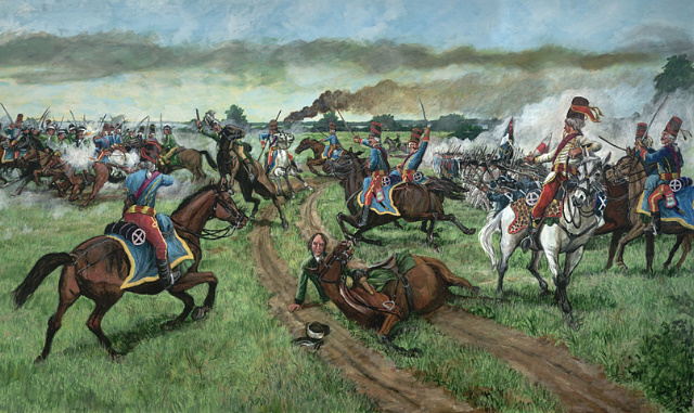 Virginia Militia Battle Tarlton